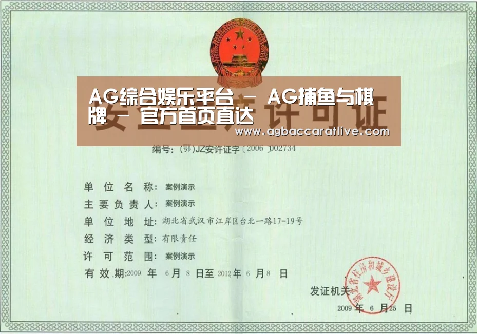 AG综合荣誉证书三(图1)